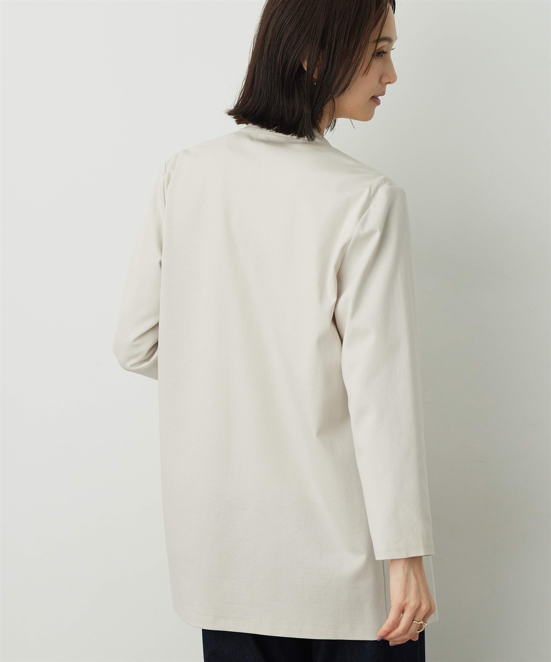 A/C DESIGN BY ALPHA CUBIC トッパーカーディガン_sub_2