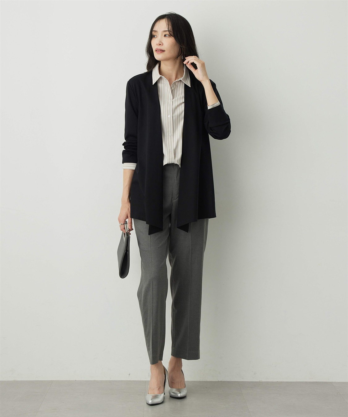 A/C DESIGN BY ALPHA CUBIC トッパーカーディガン_sub_4