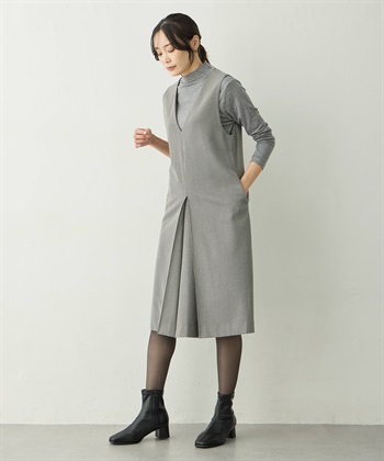 A/C DESIGN BY ALPHA CUBIC ウールミックスハイネックカットソー_subthumb_5