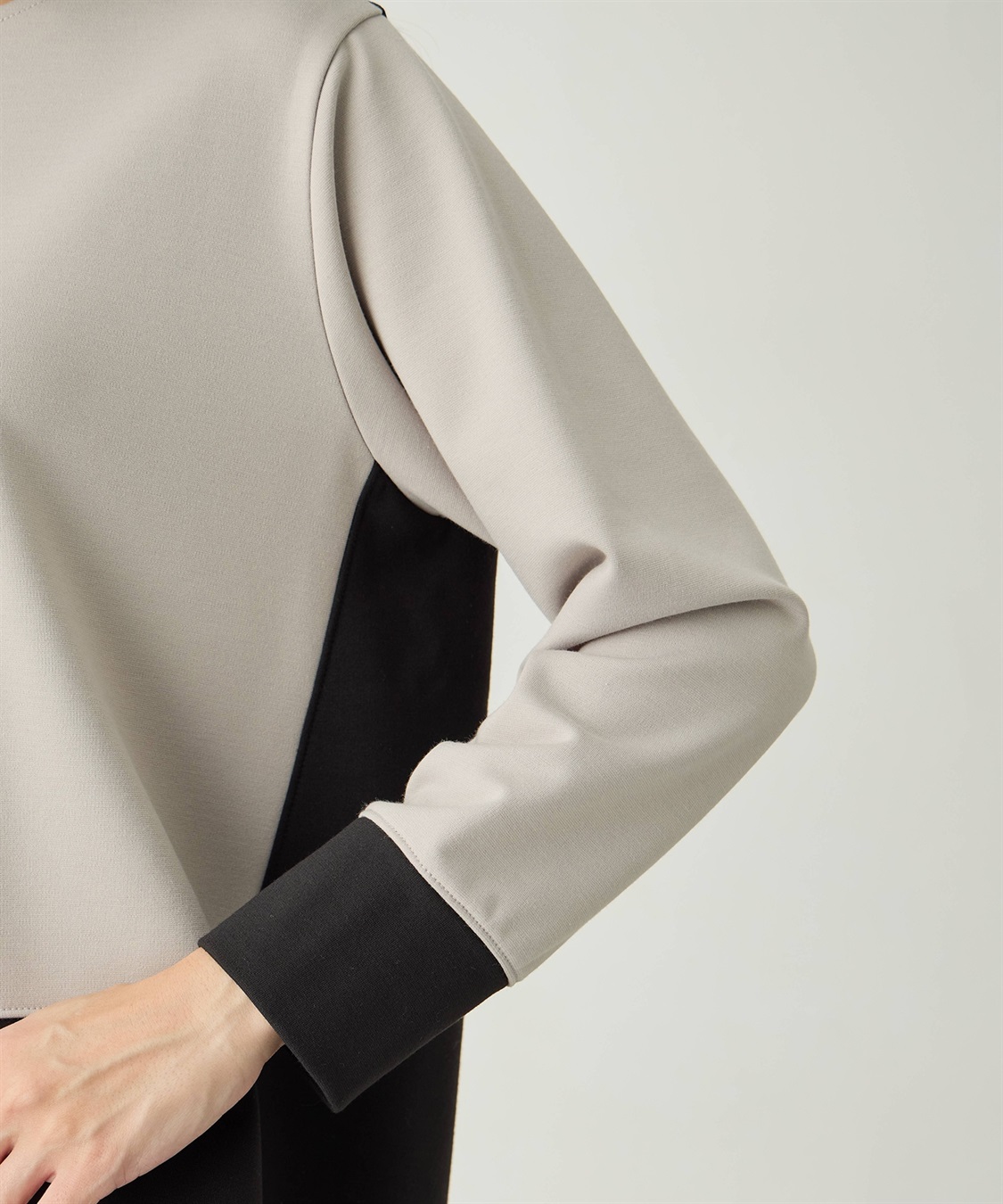 A/C DESIGN BY ALPHA CUBIC バイカラープルオーバー_sub_9