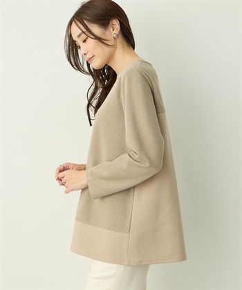 A/C DESIGN BY ALPHA CUBIC ラメジャガードチュニック_subthumb_1