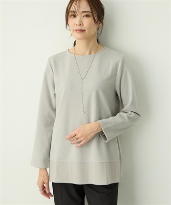 A/C DESIGN BY ALPHA CUBIC ラメジャガードチュニック_subthumb_3