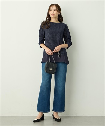 A/C DESIGN BY ALPHA CUBIC ラメジャガードチュニック_subthumb_5