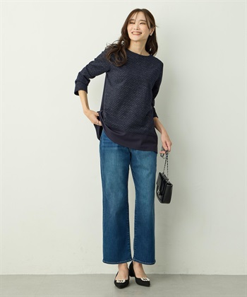 A/C DESIGN BY ALPHA CUBIC ラメジャガードチュニック_subthumb_6