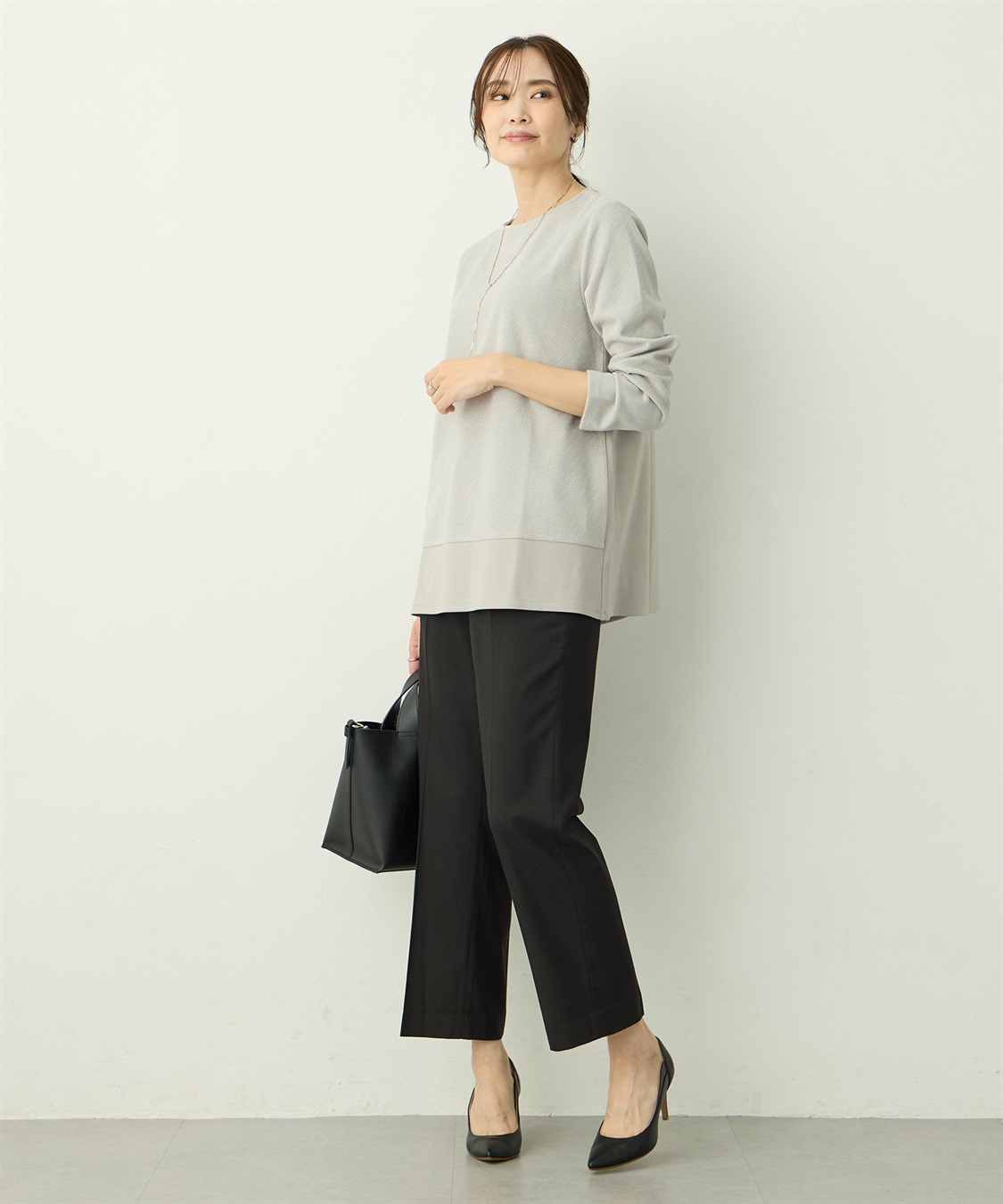 A/C DESIGN BY ALPHA CUBIC ラメジャガードチュニック_sub_8