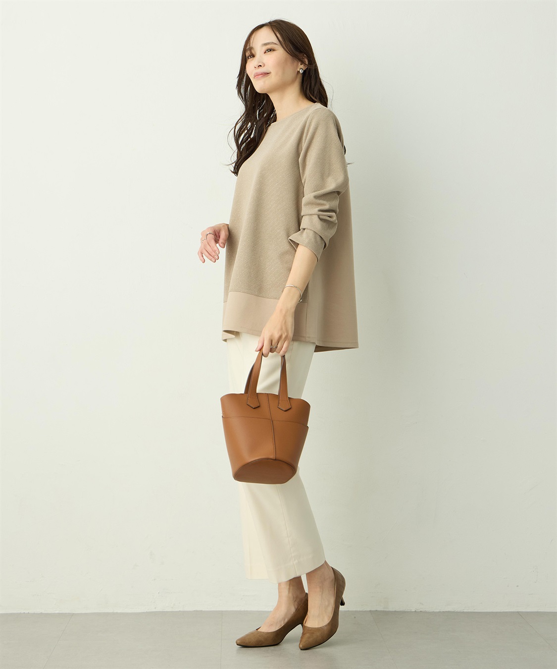 A/C DESIGN BY ALPHA CUBIC ラメジャガードチュニック_sub_10