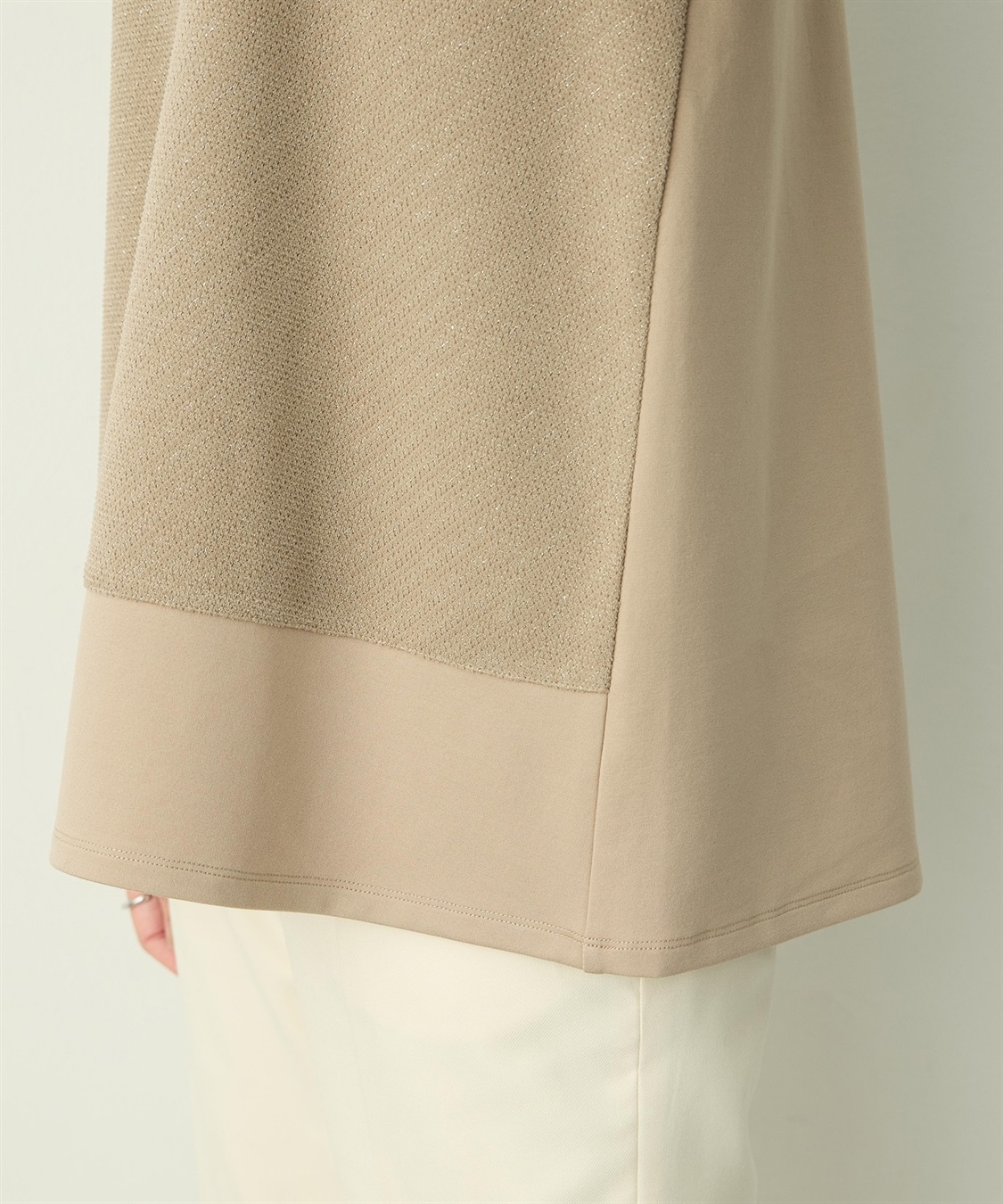 A/C DESIGN BY ALPHA CUBIC ラメジャガードチュニック_sub_14