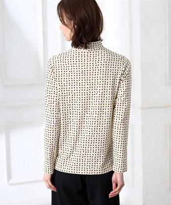 A/C DESIGN BY ALPHA CUBIC プリントハイネックプルオーバー_subthumb_2