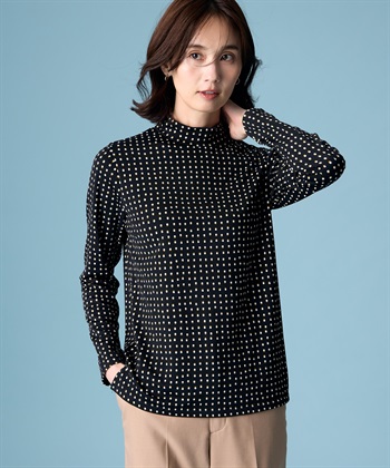 A/C DESIGN BY ALPHA CUBIC プリントハイネックプルオーバー_subthumb_5