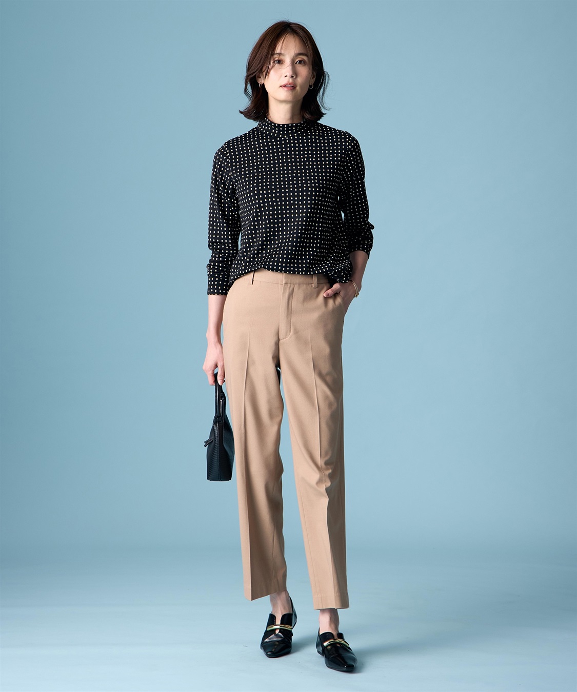 A/C DESIGN BY ALPHA CUBIC プリントハイネックプルオーバー_sub_6