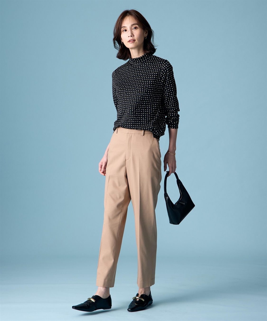 A/C DESIGN BY ALPHA CUBIC プリントハイネックプルオーバー_sub_7