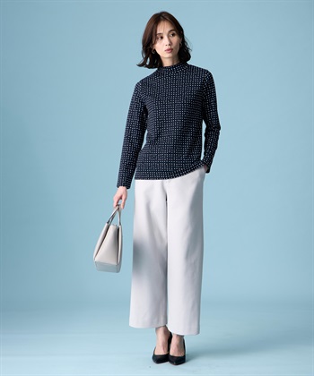 A/C DESIGN BY ALPHA CUBIC プリントハイネックプルオーバー_subthumb_9