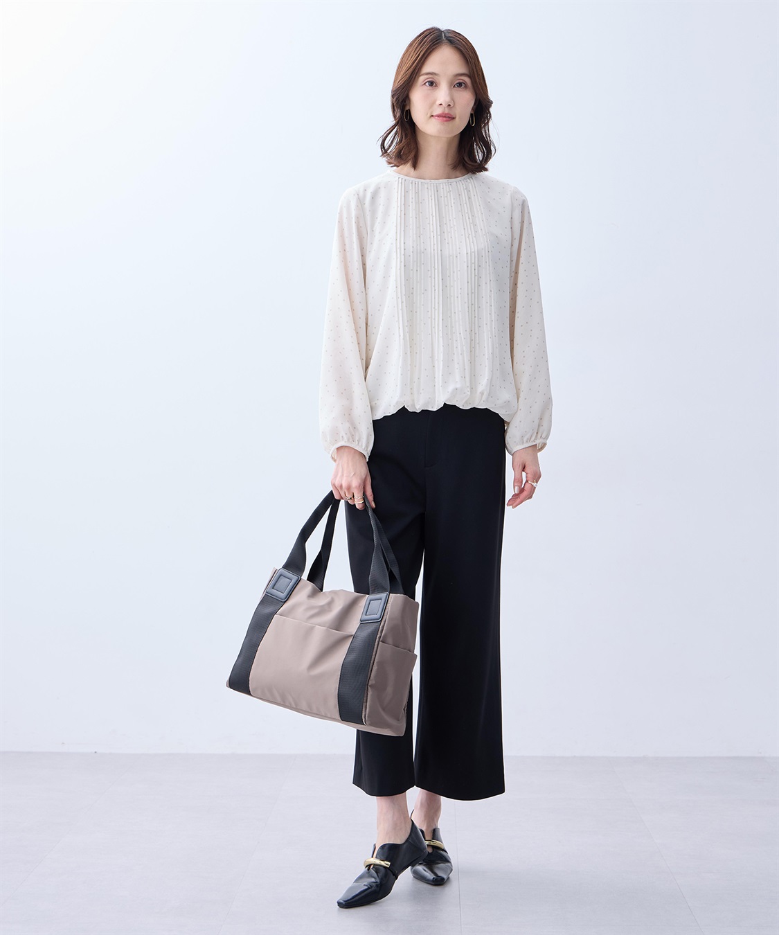 A/C DESIGN BY ALPHA CUBIC プリーツTブラウス_sub_5