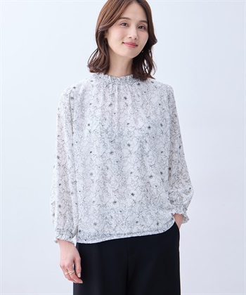 A/C DESIGN BY ALPHA CUBIC ジャガードTブラウス_subthumb_2