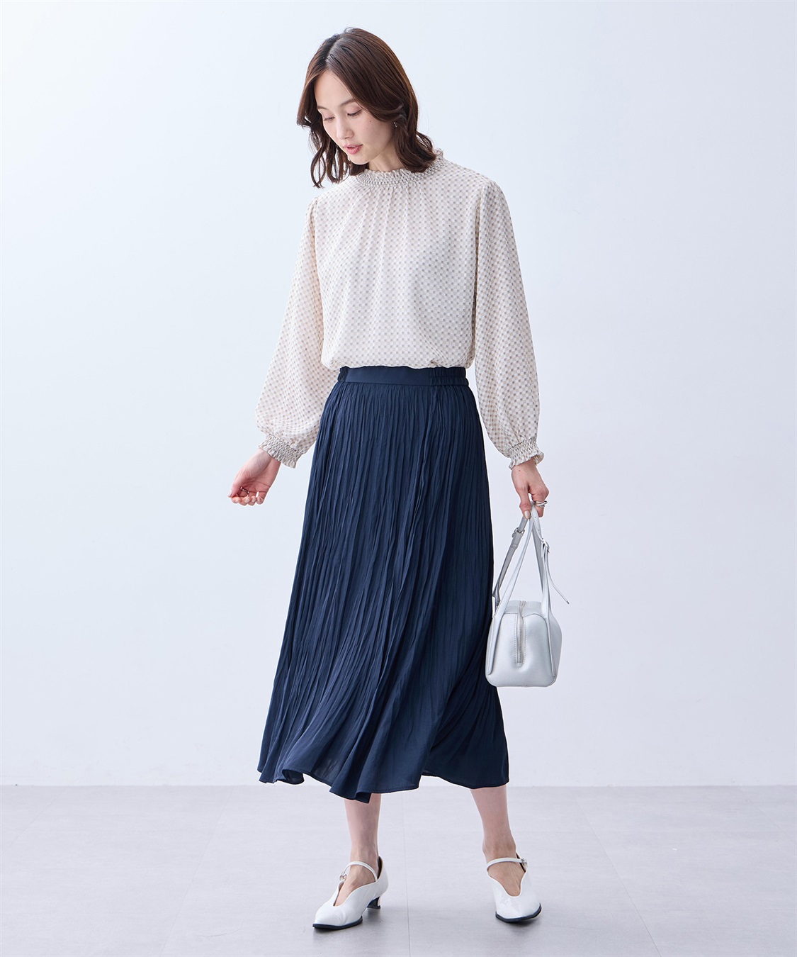 A/C DESIGN BY ALPHA CUBIC ジャガードTブラウス_sub_11