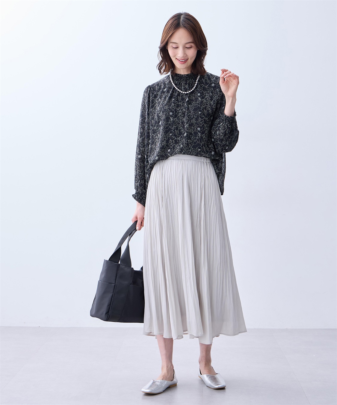 A/C DESIGN BY ALPHA CUBIC ジャガードTブラウス_sub_13