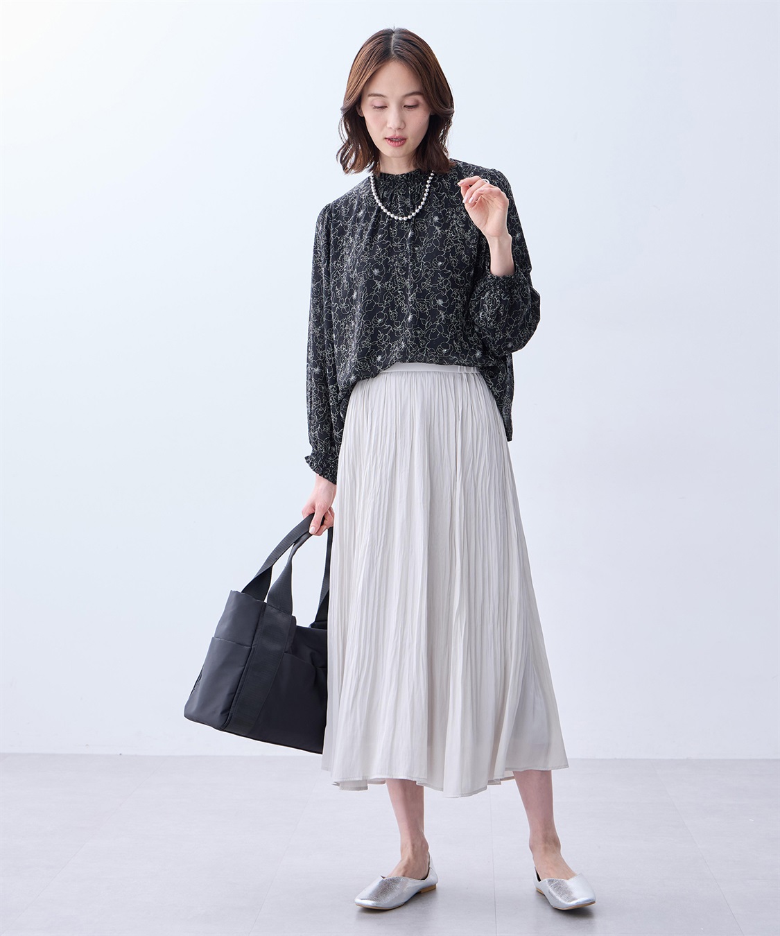 A/C DESIGN BY ALPHA CUBIC ジャガードTブラウス_sub_14