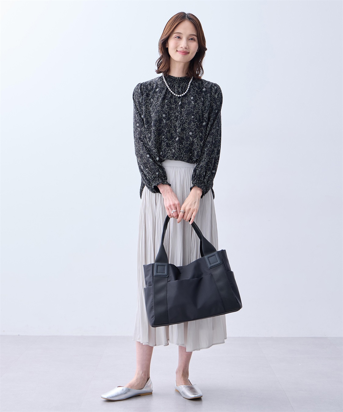 A/C DESIGN BY ALPHA CUBIC ジャガードTブラウス_sub_15