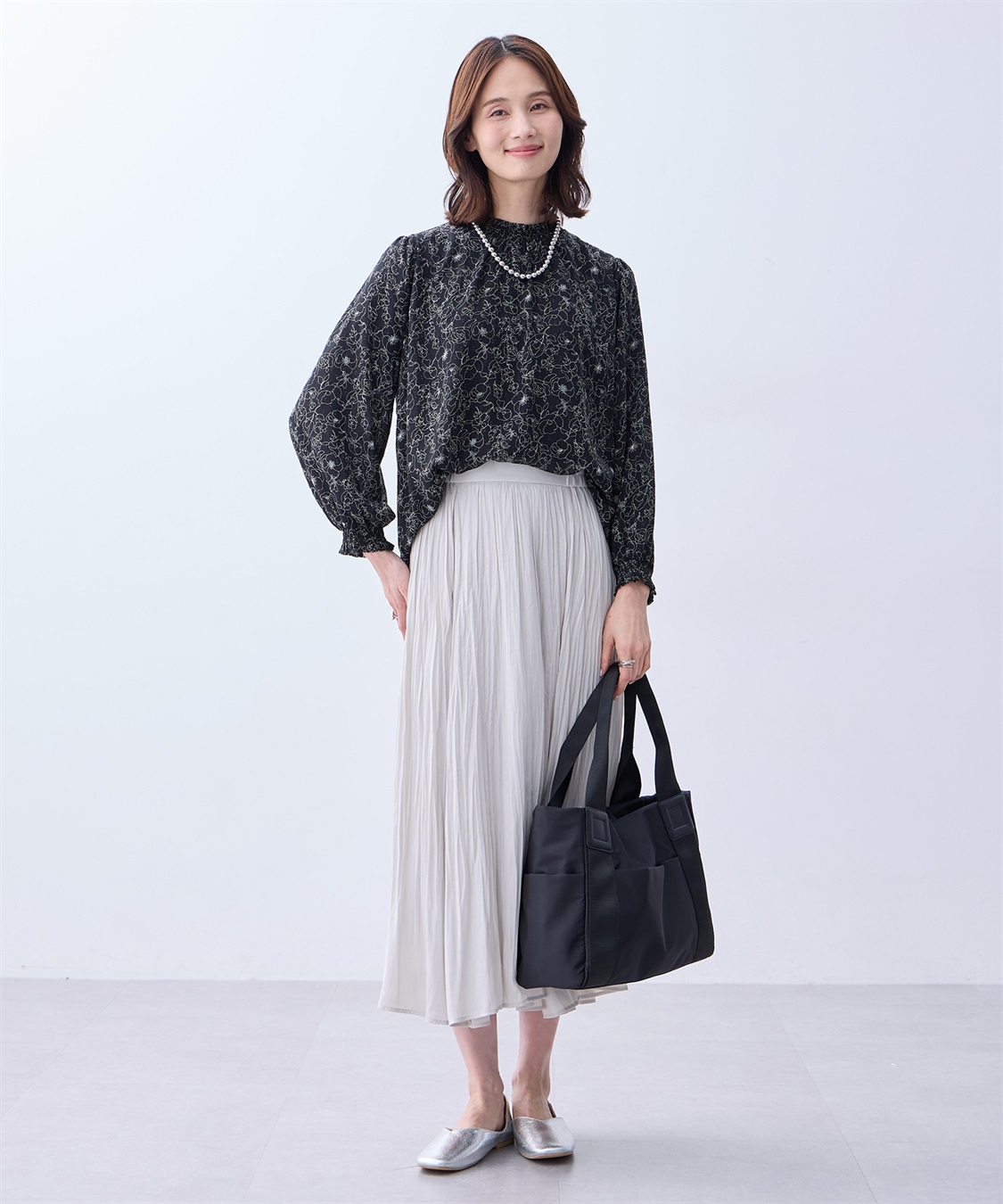 A/C DESIGN BY ALPHA CUBIC ジャガードTブラウス_sub_16