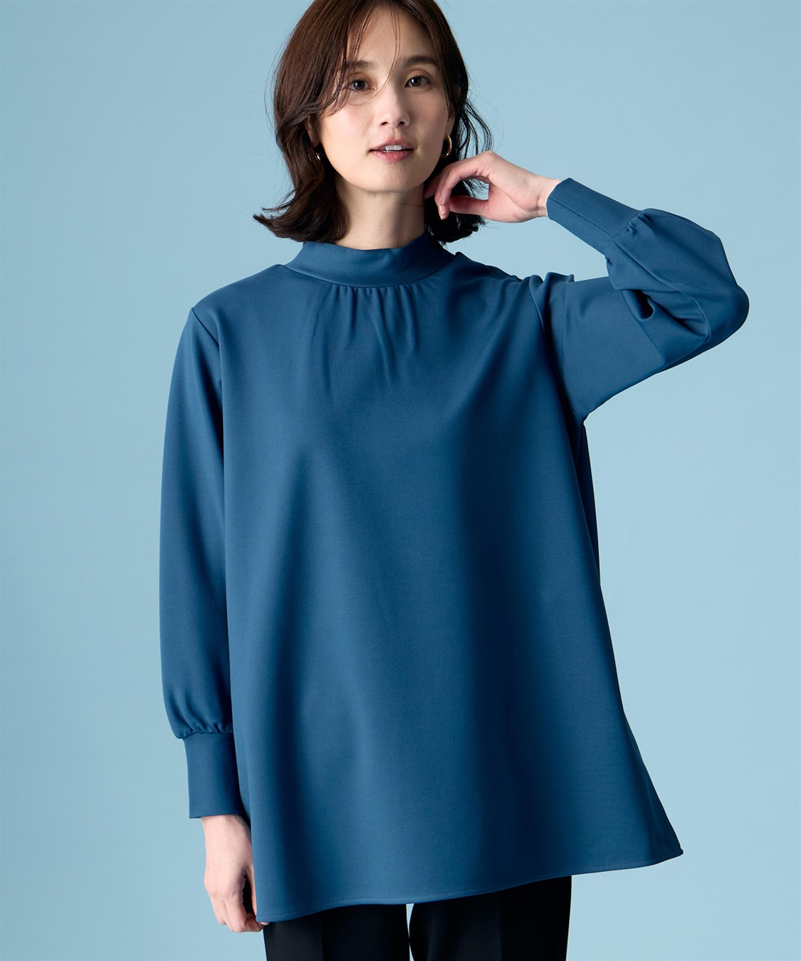 A/C DESIGN BY ALPHA CUBIC ハイネックチュニック_sub_5