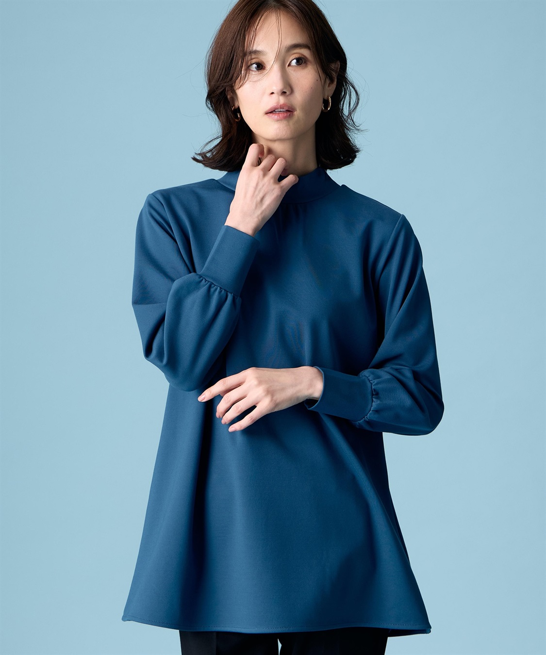 A/C DESIGN BY ALPHA CUBIC ハイネックチュニック_sub_6