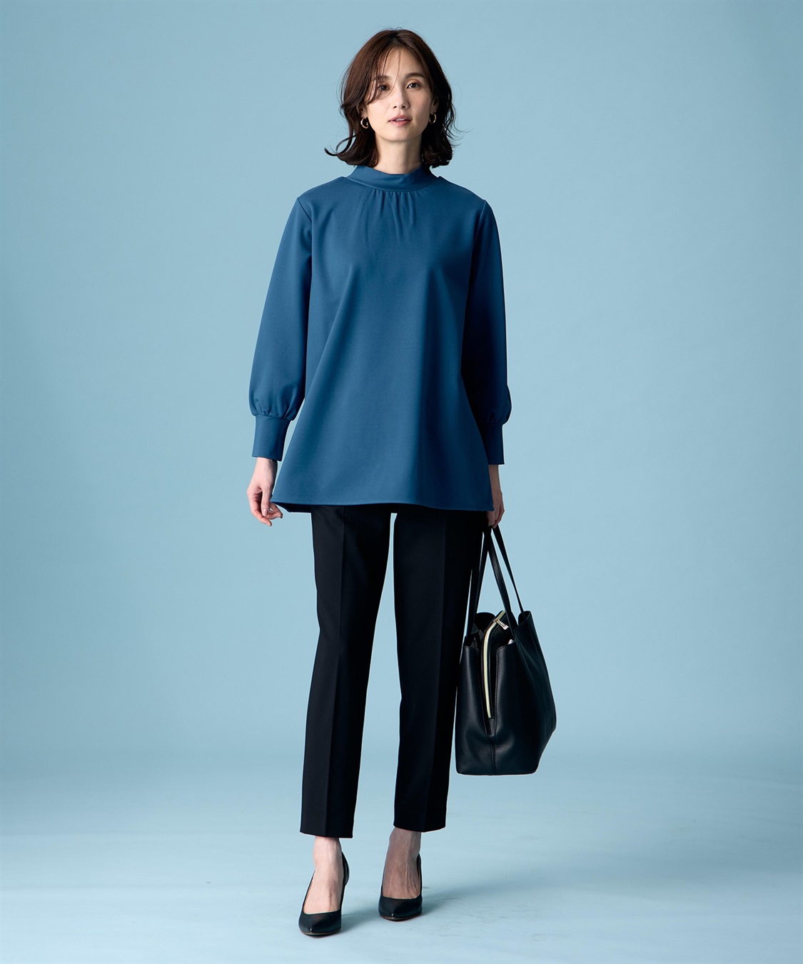 A/C DESIGN BY ALPHA CUBIC ハイネックチュニック_sub_10