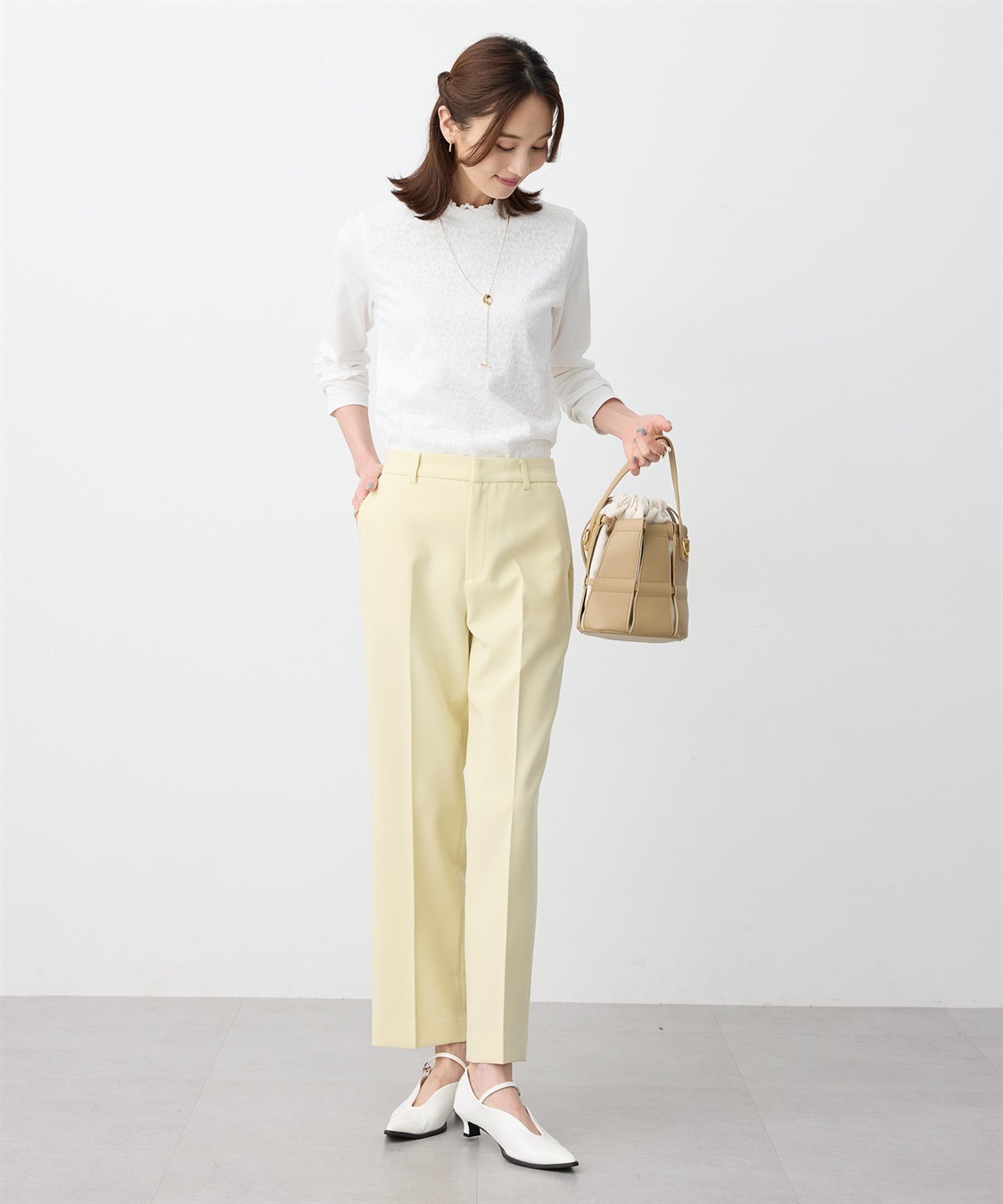 A/C DESIGN BY ALPHA CUBIC フロントレースハイネックプルオーバー_sub_7