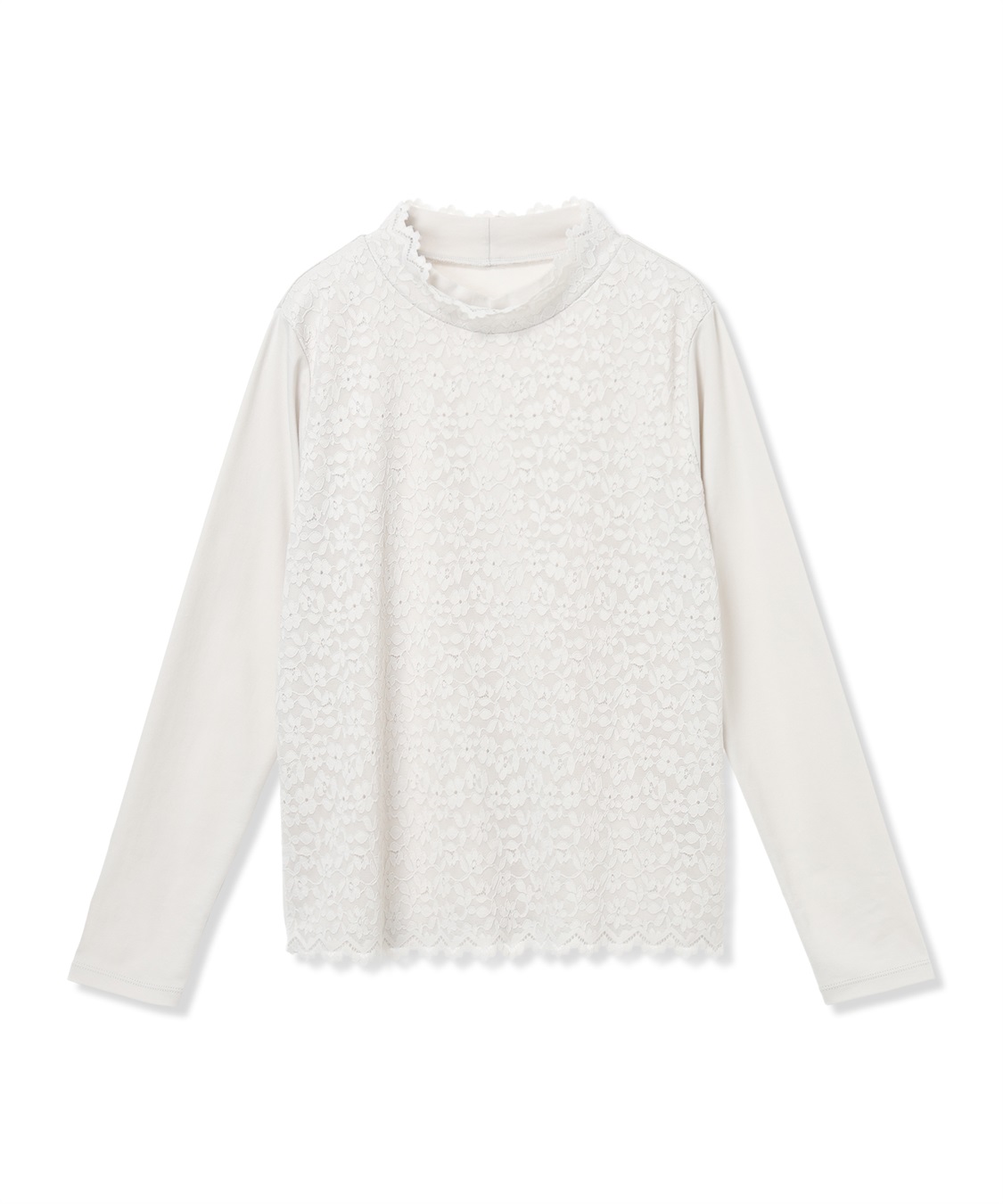 A/C DESIGN BY ALPHA CUBIC フロントレースハイネックプルオーバー_sub_13