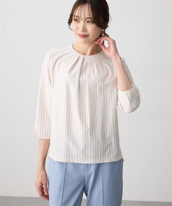 A/C DESIGN BY ALPHA CUBIC ストライプタックプルオーバー_subthumb_3