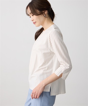 A/C DESIGN BY ALPHA CUBIC ストライプタックプルオーバー_subthumb_4