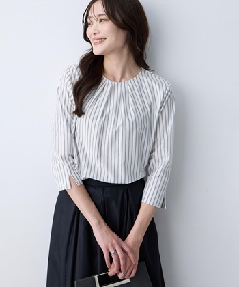 A/C DESIGN BY ALPHA CUBIC ストライプタックプルオーバー_subthumb_6