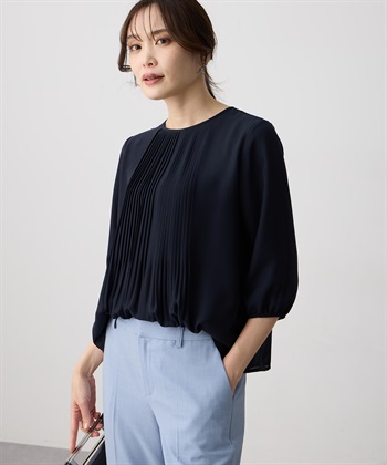 A/C DESIGN BY ALPHA CUBIC シフォンプリーツＴブラウス_subthumb_9