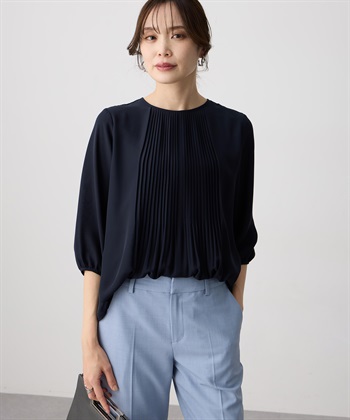 A/C DESIGN BY ALPHA CUBIC シフォンプリーツＴブラウス_subthumb_10