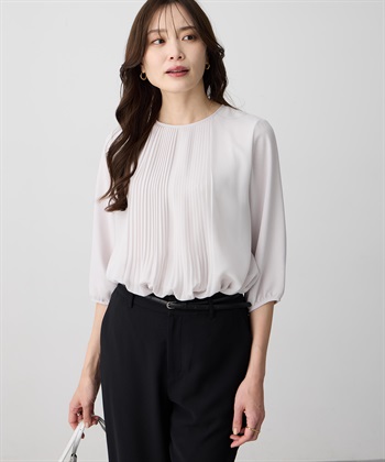 A/C DESIGN BY ALPHA CUBIC シフォンプリーツＴブラウス_subthumb_11