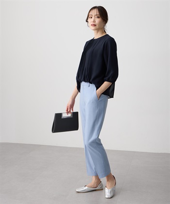 A/C DESIGN BY ALPHA CUBIC シフォンプリーツＴブラウス_subthumb_17