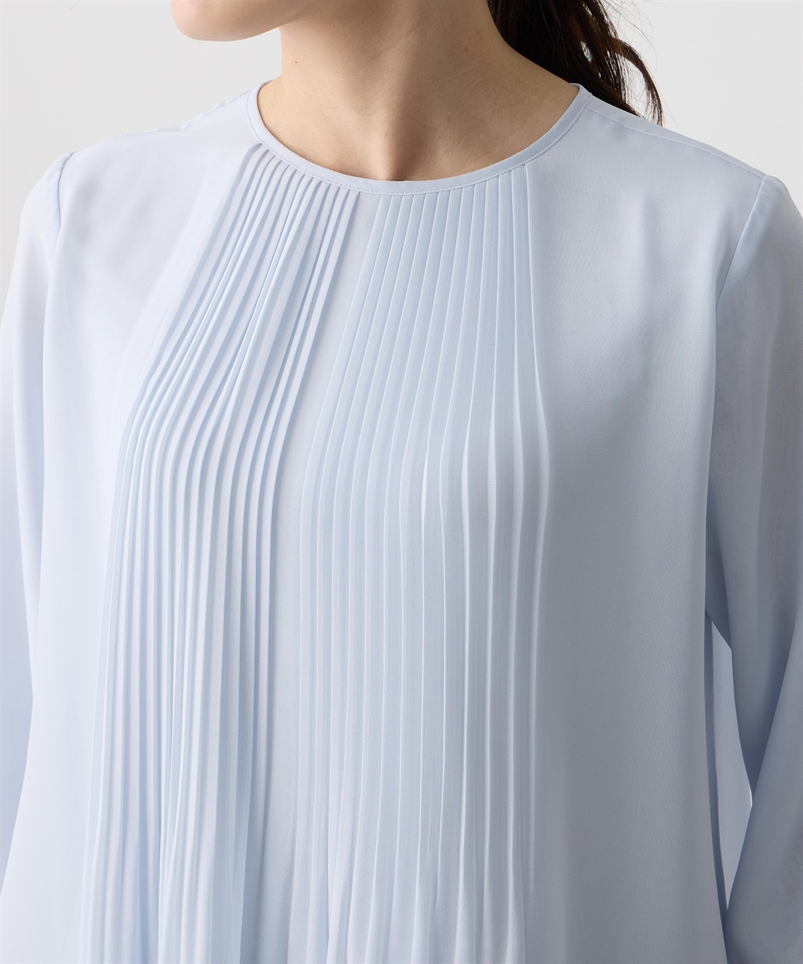 A/C DESIGN BY ALPHA CUBIC シフォンプリーツＴブラウス_sub_18
