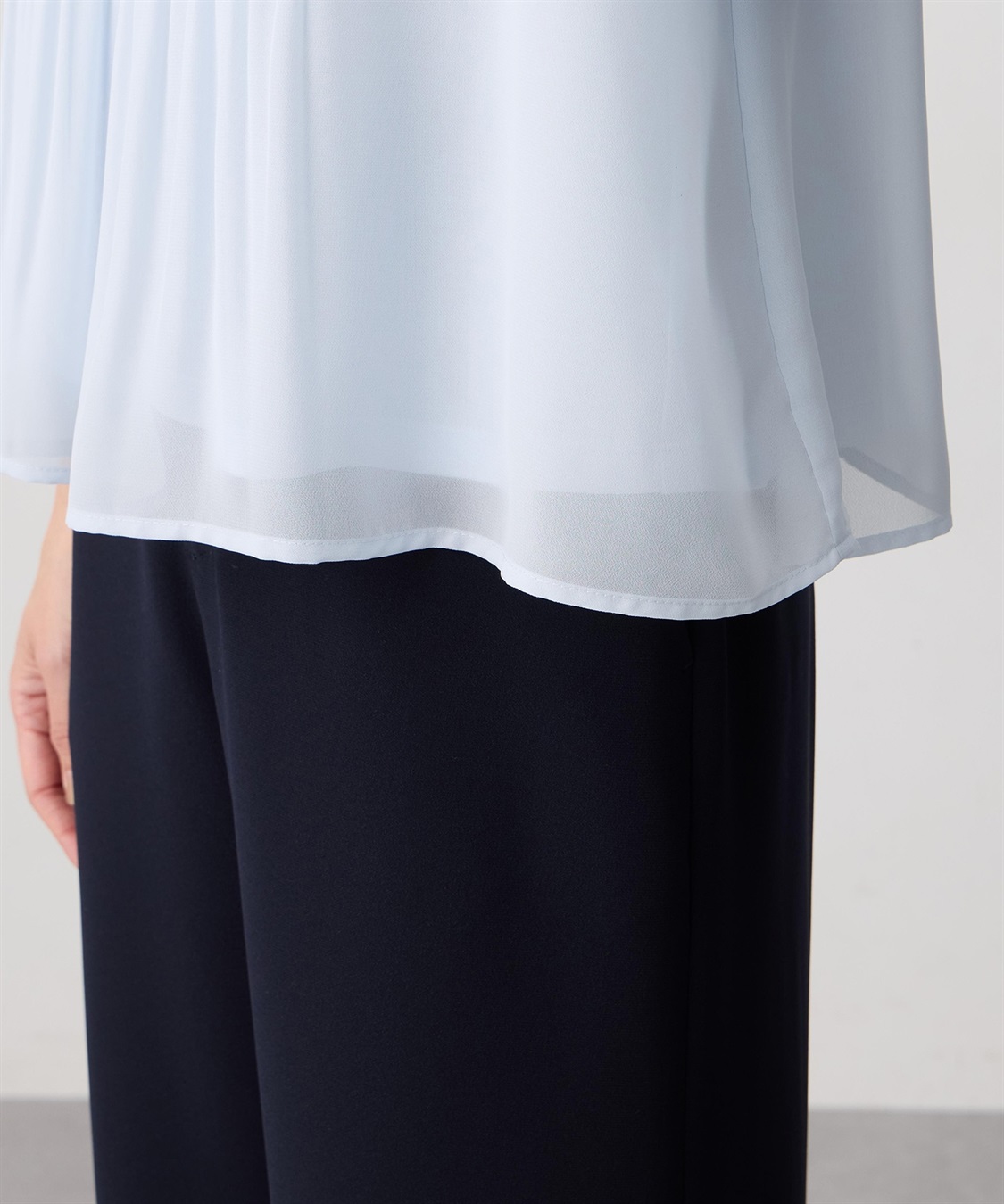 A/C DESIGN BY ALPHA CUBIC シフォンプリーツＴブラウス_sub_20