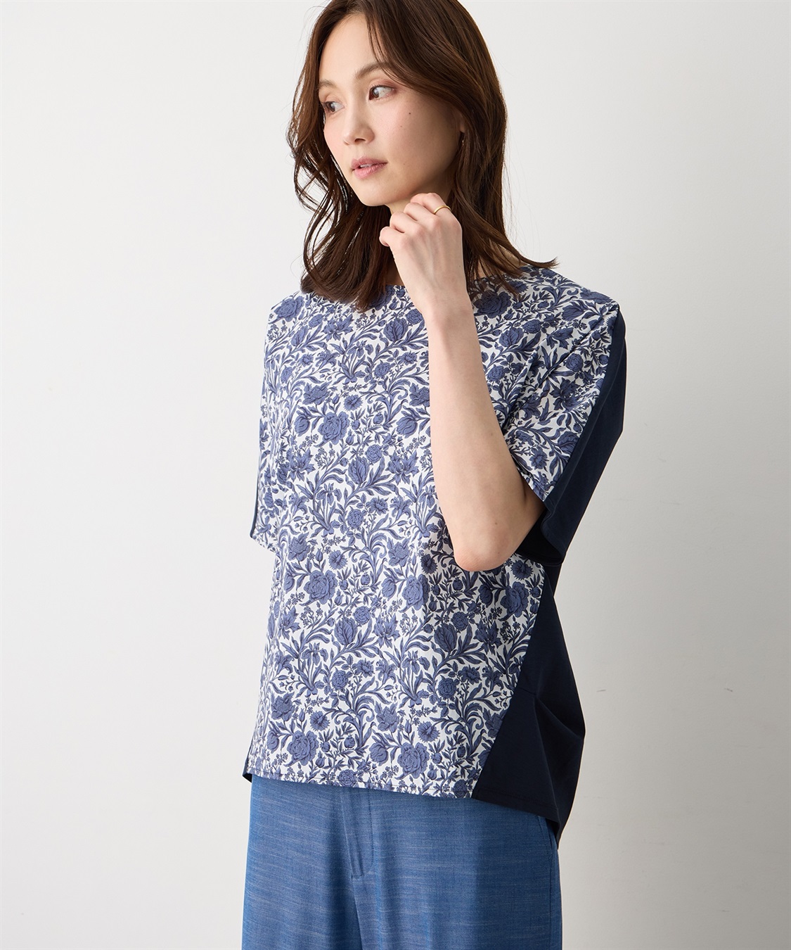 A/C DESIGN BY ALPHA CUBIC 【Liberty】リバティプリントプルオーバー_sub_7