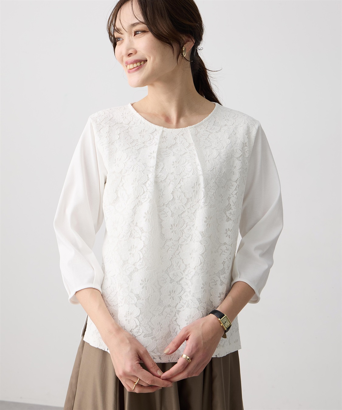 A/C DESIGN BY ALPHA CUBIC レースドッキングプルオーバー_sub_7