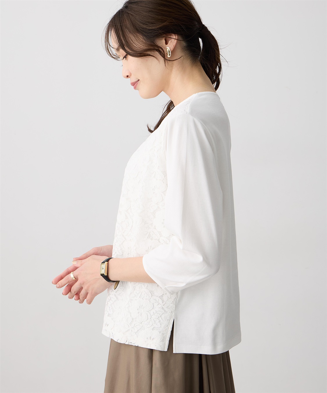 A/C DESIGN BY ALPHA CUBIC レースドッキングプルオーバー_sub_8