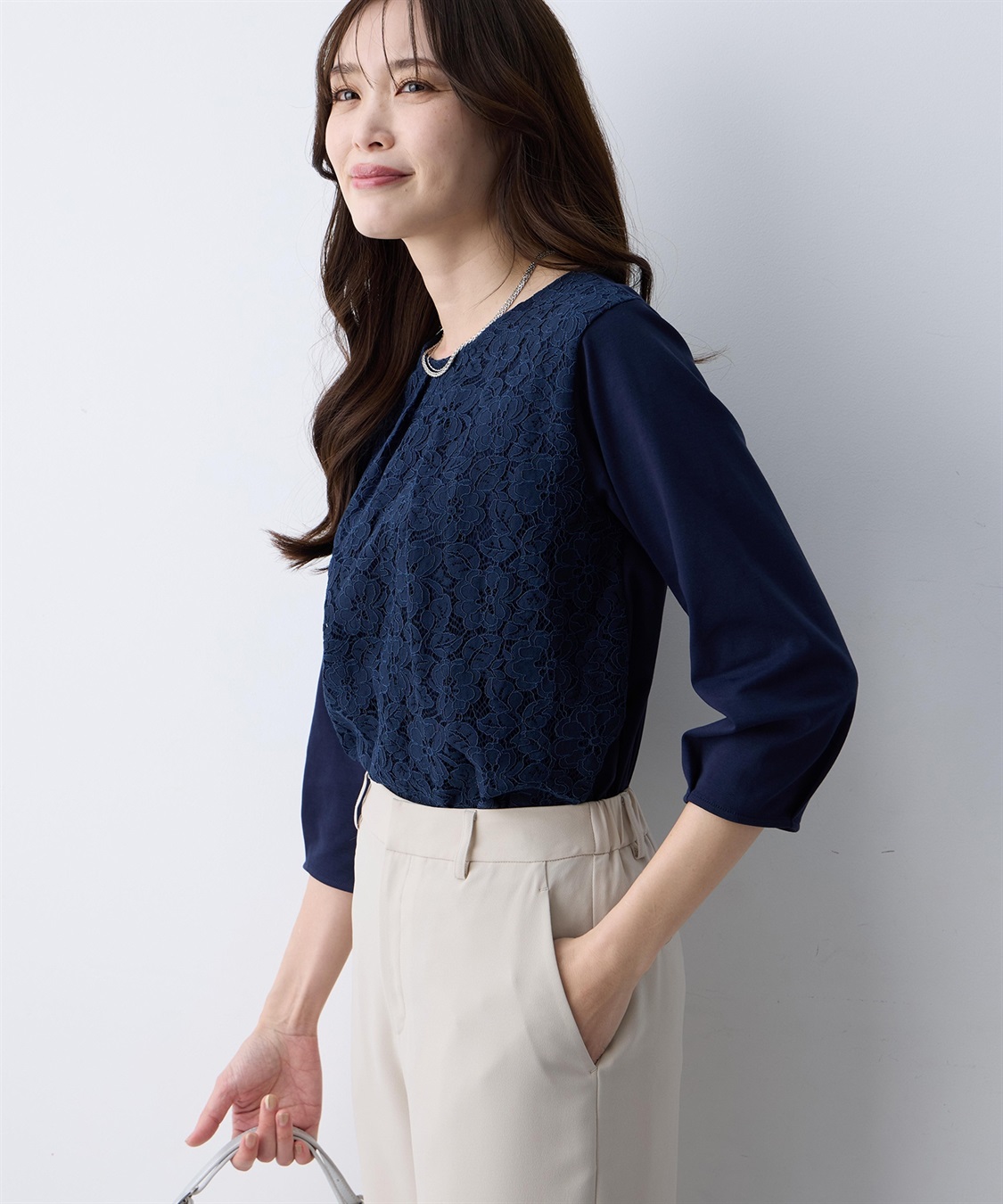 A/C DESIGN BY ALPHA CUBIC レースドッキングプルオーバー_sub_11