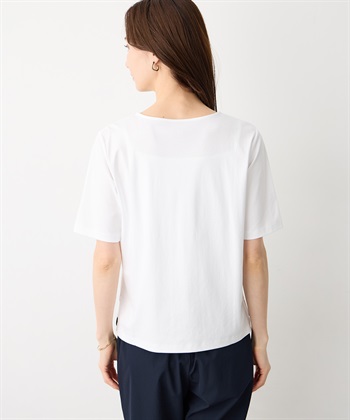 A/C DESIGN BY ALPHA CUBIC クルーネックTシャツ【すごツヤ・UVカット・接触冷感】_subthumb_5