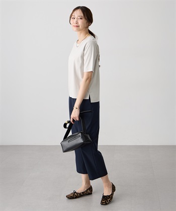 A/C DESIGN BY ALPHA CUBIC クルーネックTシャツ【すごツヤ・UVカット・接触冷感】_subthumb_14