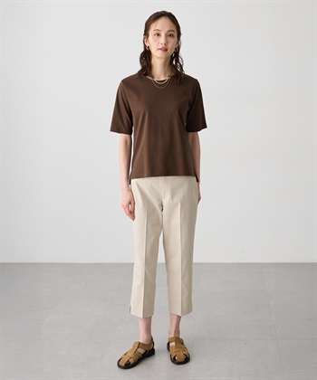 A/C DESIGN BY ALPHA CUBIC クルーネックTシャツ【すごツヤ・UVカット・接触冷感】_subthumb_18