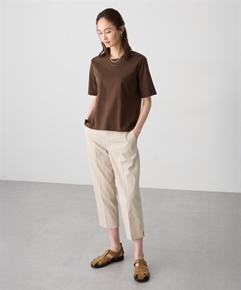 A/C DESIGN BY ALPHA CUBIC クルーネックTシャツ【すごツヤ・UVカット・接触冷感】_subthumb_19