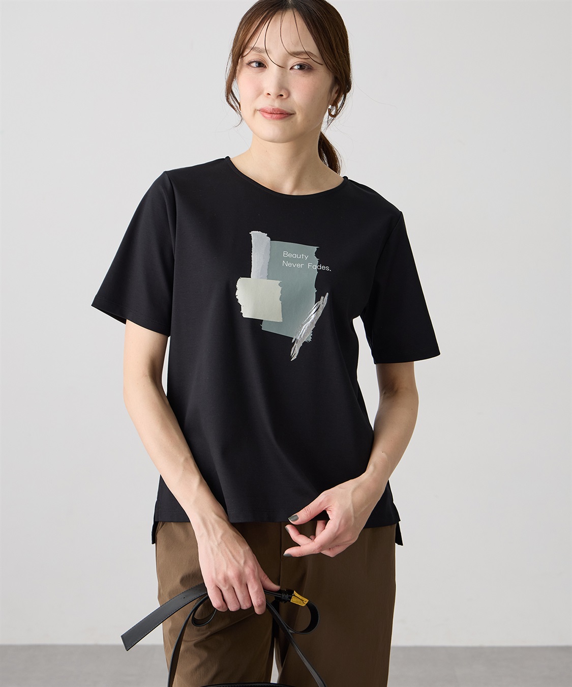 A/C DESIGN BY ALPHA CUBIC グラフィックロゴTシャツ【すごツヤ・接触冷感・UVカット】_sub_7