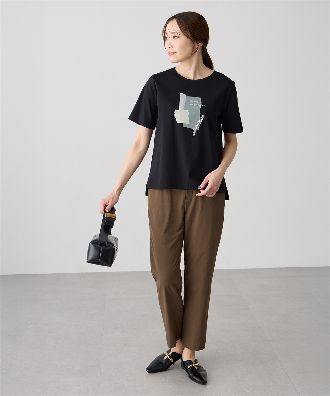 A/C DESIGN BY ALPHA CUBIC グラフィックロゴTシャツ【すごツヤ・接触冷感・UVカット】_sub_10