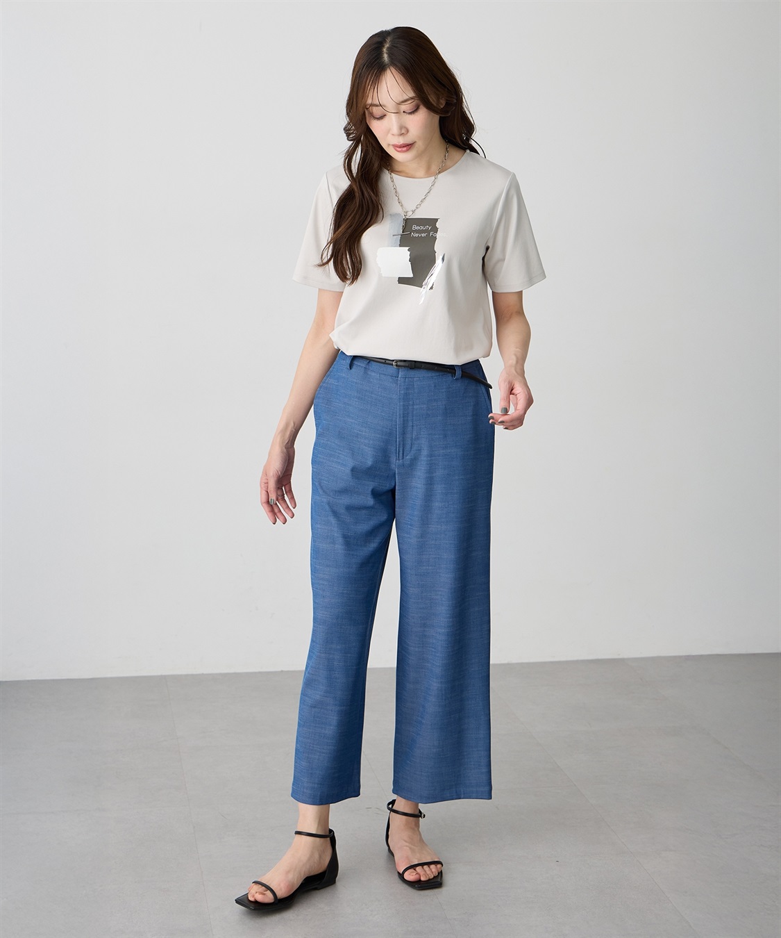 A/C DESIGN BY ALPHA CUBIC グラフィックロゴTシャツ【すごツヤ・接触冷感・UVカット】_sub_14