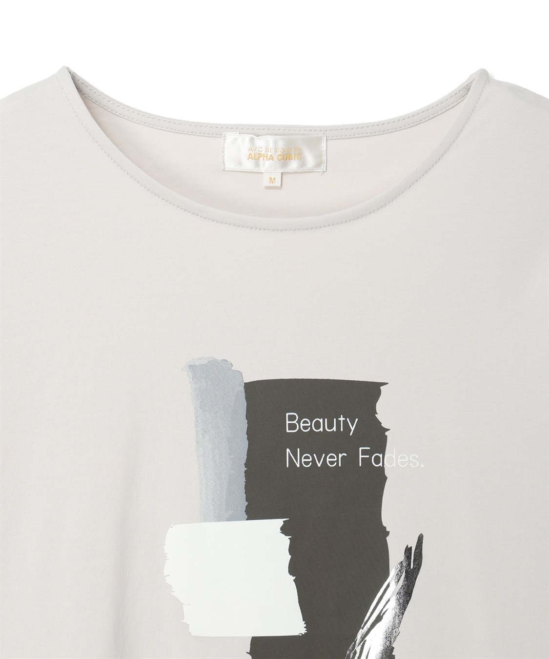 A/C DESIGN BY ALPHA CUBIC グラフィックロゴTシャツ【すごツヤ・接触冷感・UVカット】_sub_21