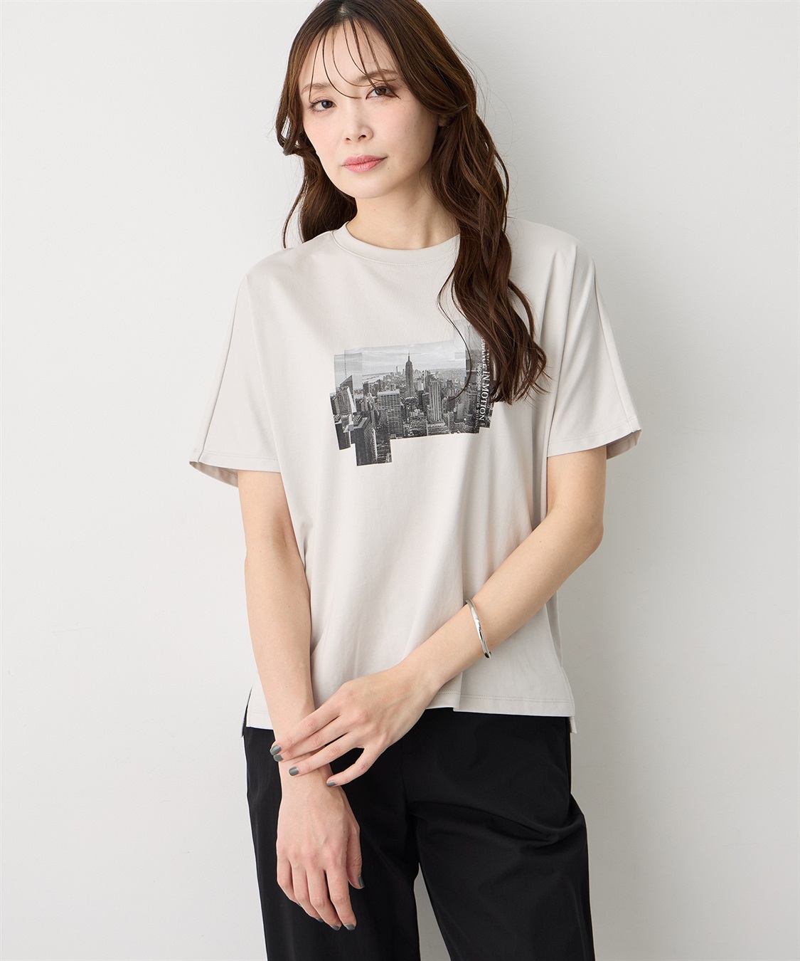 A/C DESIGN BY ALPHA CUBIC タウンフォトTシャツ【すごツヤ・接触冷感・UVカット】_sub_3